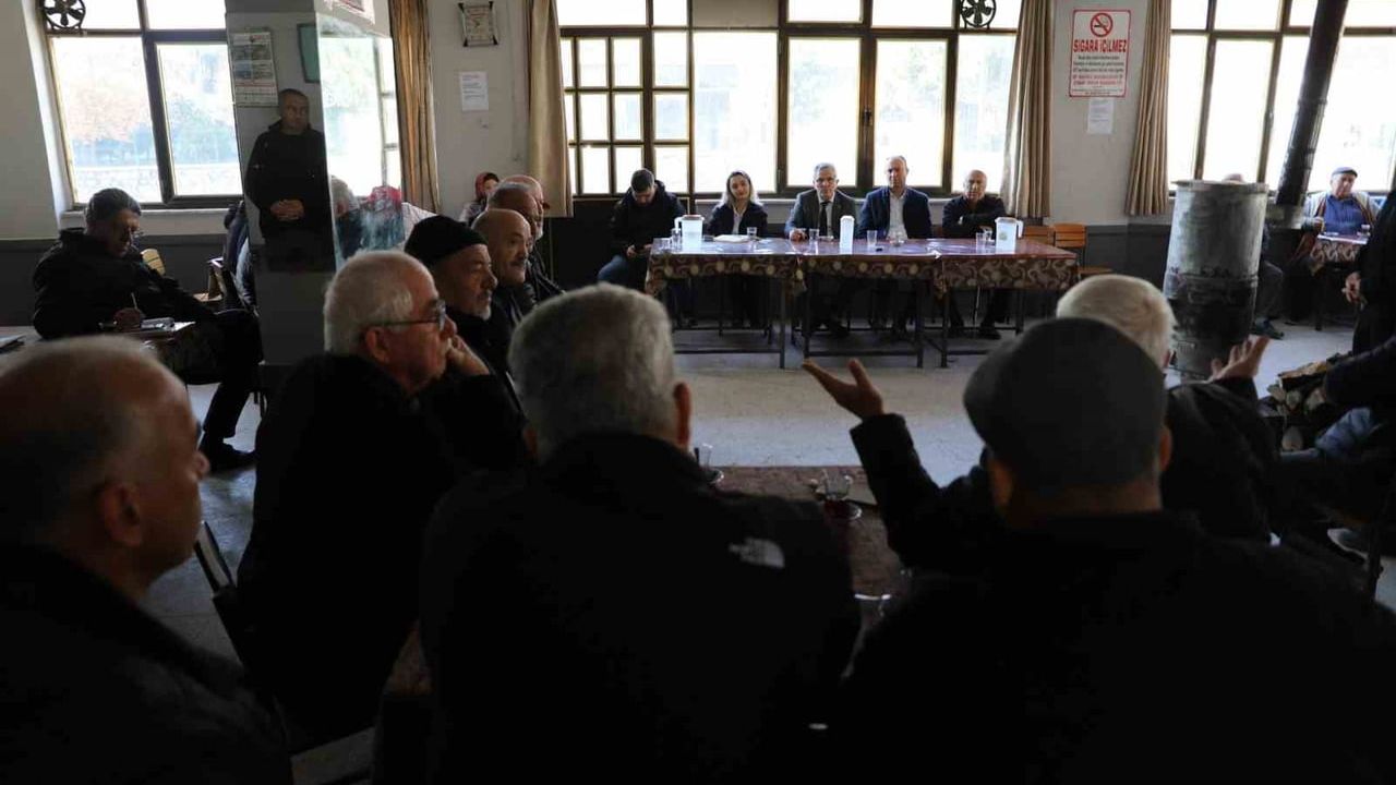 Başkan Tetik İsabeyli Mahallesi'nde halkla buluştu