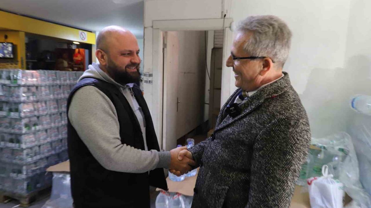 Başkan Tetik'ten Nazilli esnafına yeni yıl ziyareti