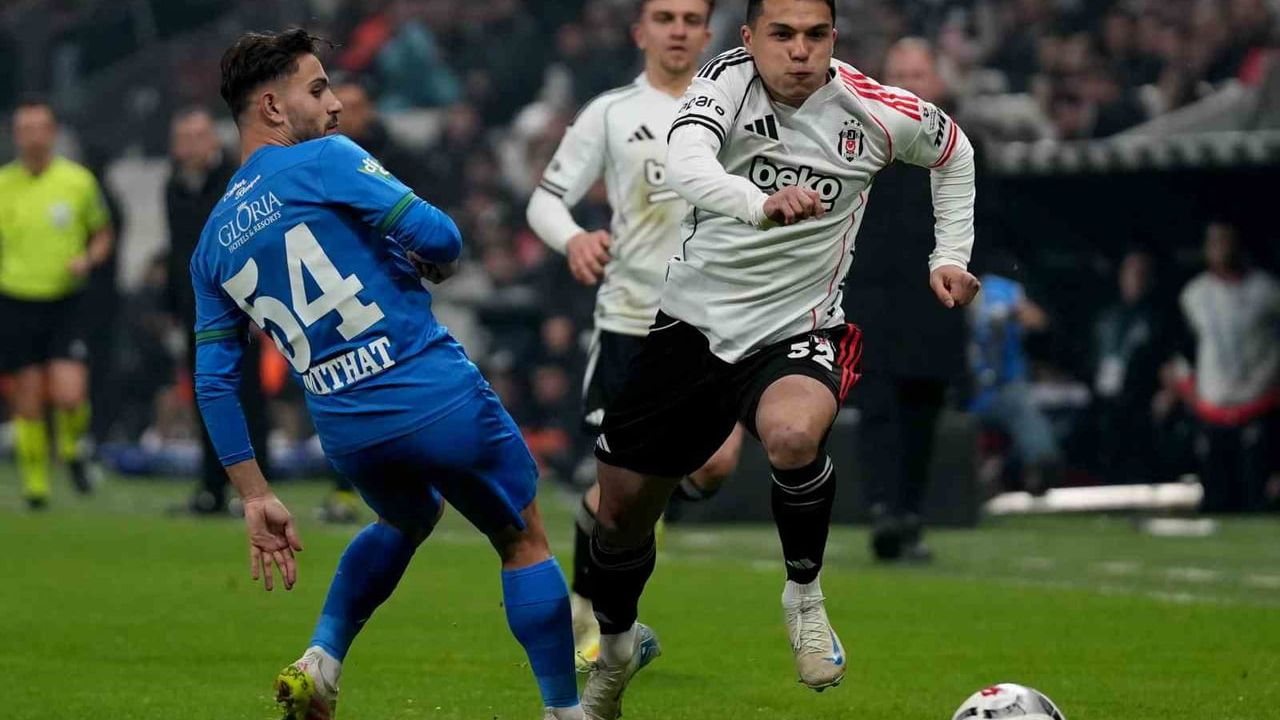 Beşiktaş, Rashica’nın golüyle Çaykur Rizespor’u 1-0 yendi