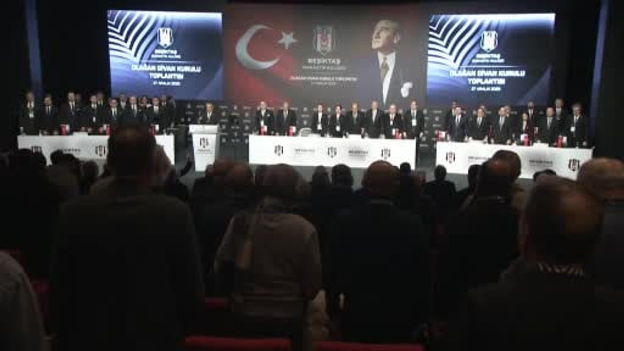 Beşiktaş'ta 2025 Olağan Divan Kurulu Toplantısı Başladı
