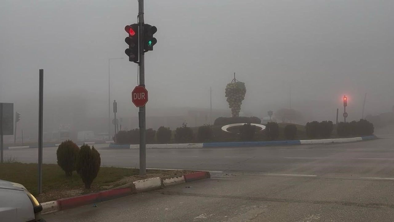 Besni'de Yoğun Sis ve Sağanak Yağış Hayatı Olumsuz Etkiledi