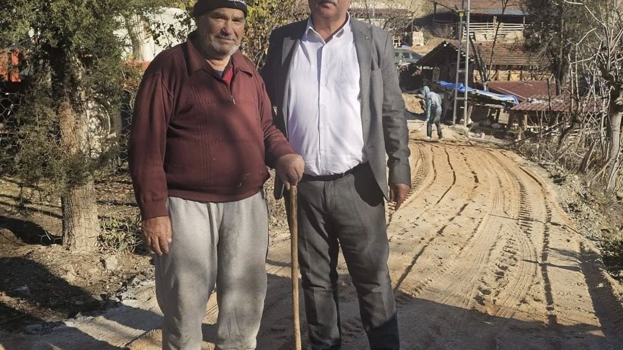 Beyağaç Belediyesi Sazak Mahallesi'nde Üst Yapıyı Yeniliyor