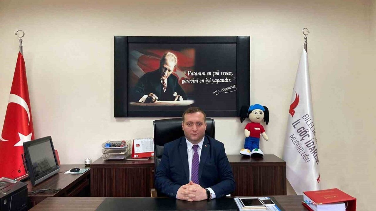Bilecik İl Göç İdaresi Müdürlüğüne Yunus Çakır atandı