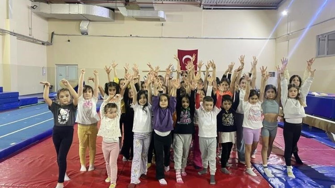 Bilecik'te cimnastik eğitimlerine yoğun talep