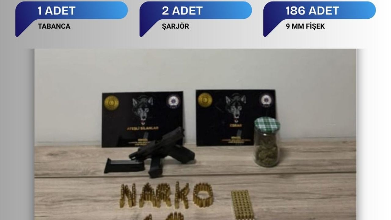 Bingöl'de Narkotik Ekipleri Silah Ele Geçirdi