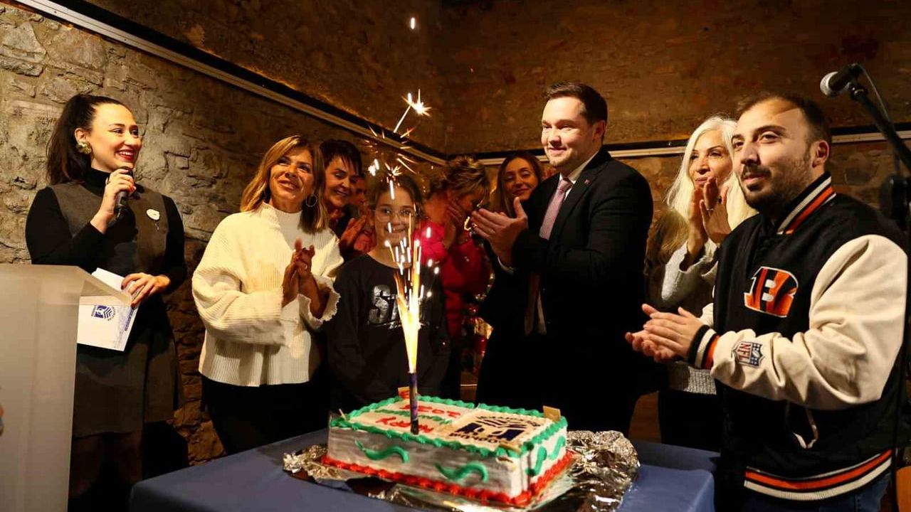 Bodrum'da uluslararası topluluğa yönelik yılbaşı kokteyli