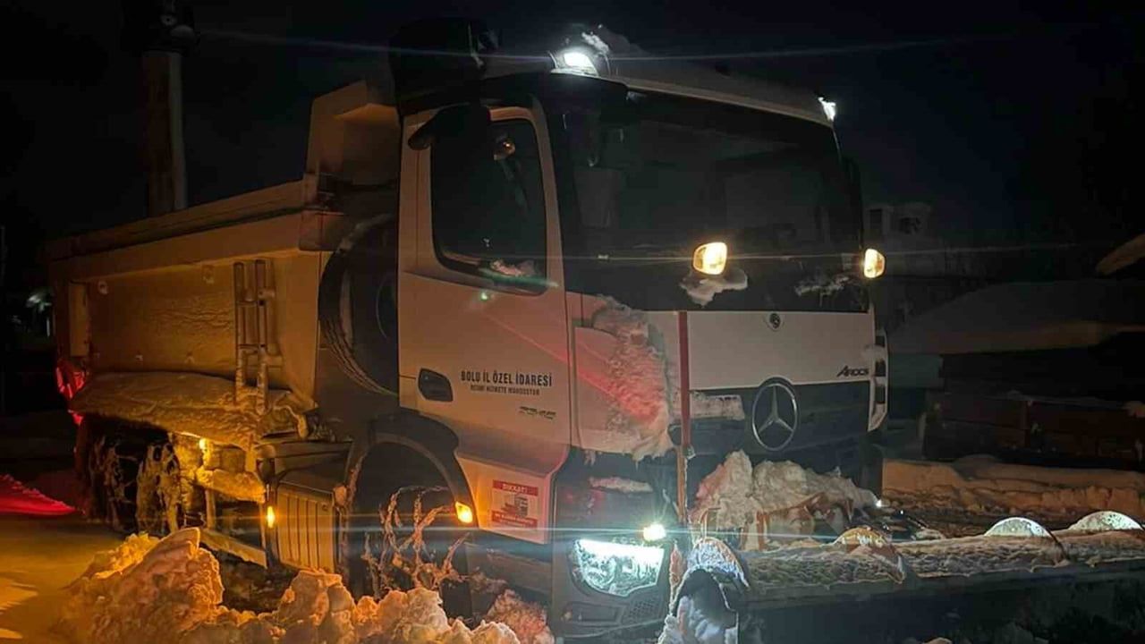 Bolu’da 191 köy yolu yeniden ulaşıma açıldı