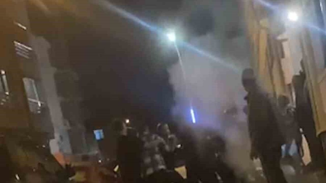 Bolu’da Aycan Sokak’ta sokak ortasında kavga