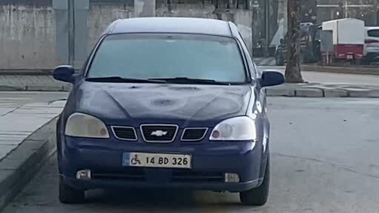 Bolu'da gece soğuğu: çimler ve araç camları buz tuttu