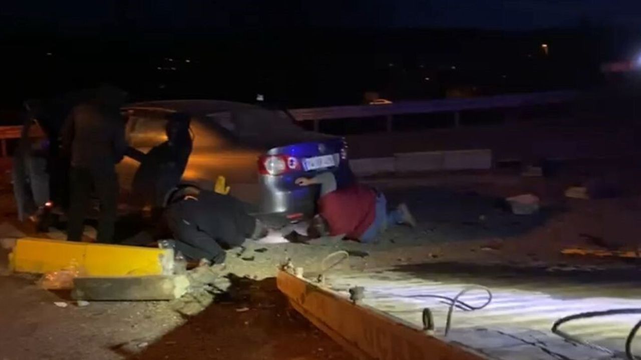 Bolu'da kavşakta çarpışma: Hamile dahil 4 yaralı