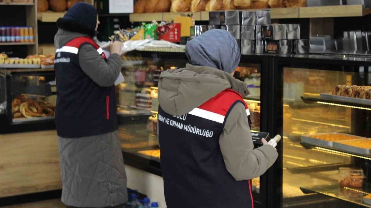 Bolu'da yılbaşı öncesi gıda denetimleri sıklaştırıldı: 350 işletme kontrol edildi