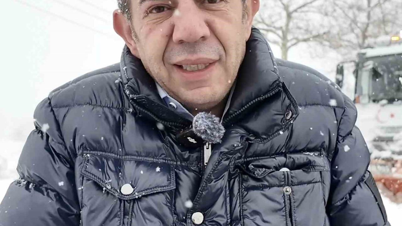 Bolu'da yoğun kar: Tanju Özcan itfaiyenin gereksiz taleplerle meşgul edilmemesini istedi