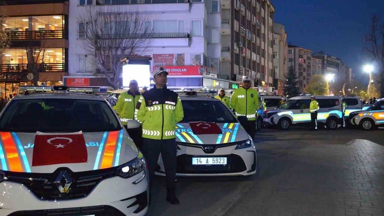 Bolu'ya 68 yeni emniyet ve jandarma aracı teslim edildi