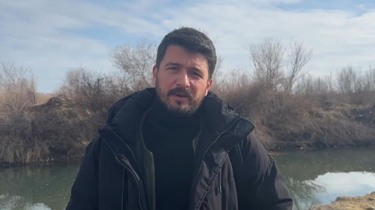 Bolvadin'de güneye uçan pelikan sürüsü doğaseverleri şaşırttı