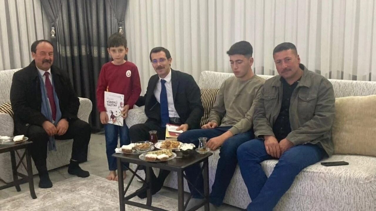 Bozdoğan'da 'Misafirim Kaymakamım' ile okul-aile buluşması