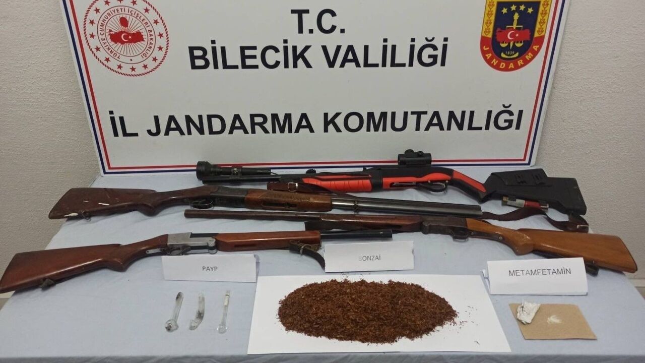 Bozüyük’te uyuşturucu operasyonu: 2 gözaltı