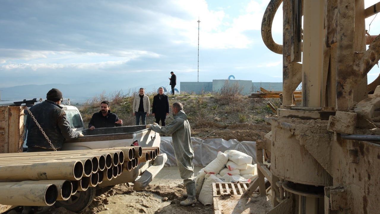 Buharkent'te ASKİ sondaj çalışmalarını Başkan Erol yerinde inceledi