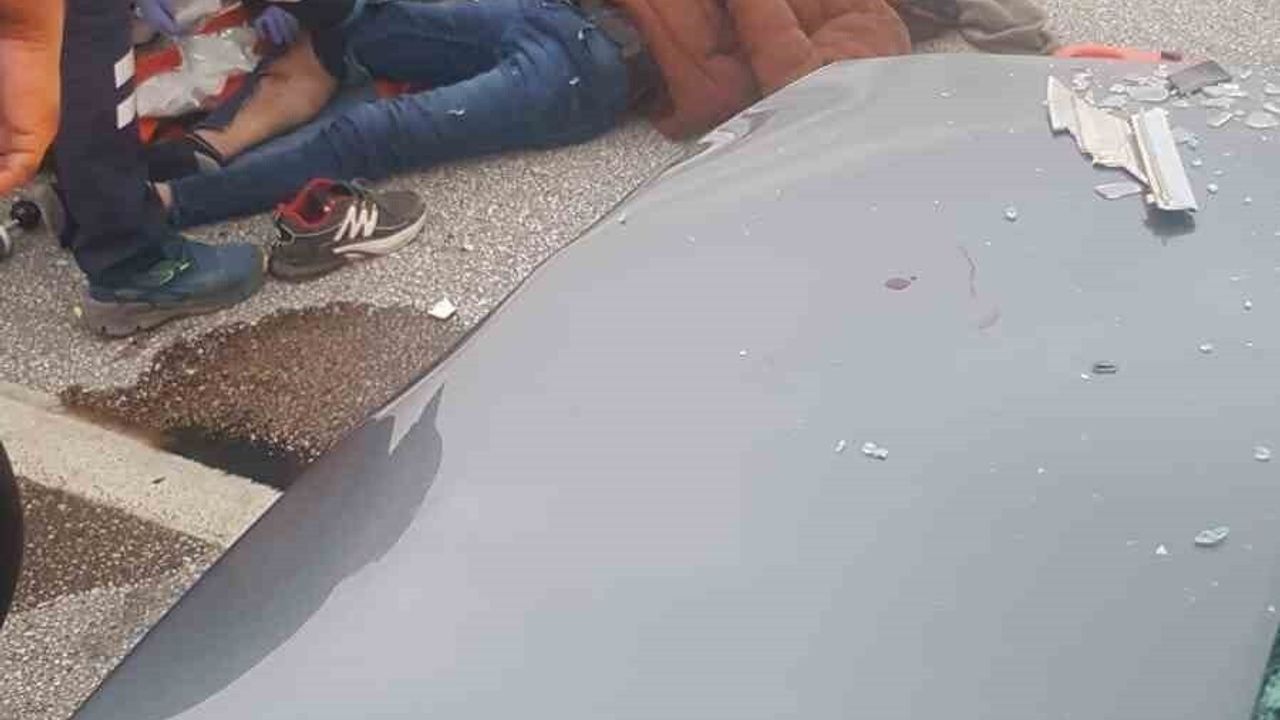 Burdur’da otomobil ile motosiklet çarpıştı: 1 yaralı