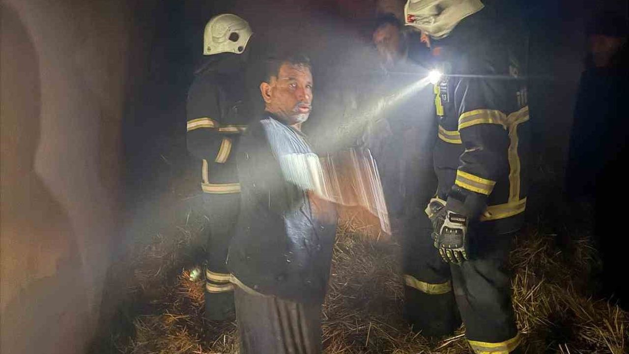 Burdur İlyas Köyü'nde saman yangını — 2 bine yakın balya zarar gördü