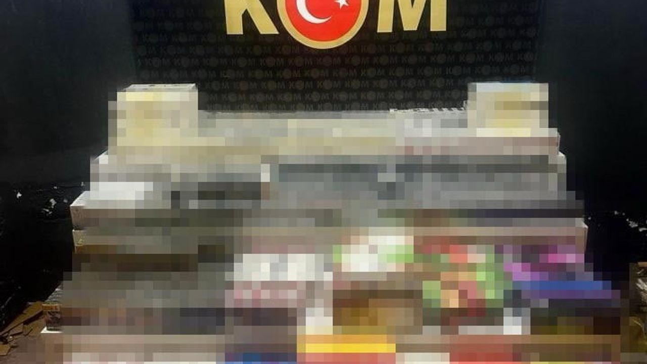 Bursa'da 8 bin 870 paket gümrük kaçağı sigara ele geçirildi