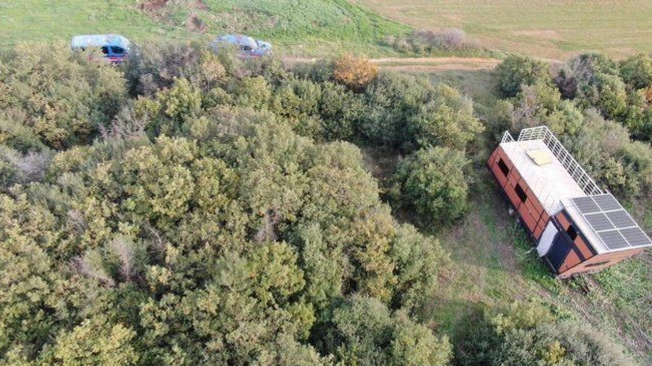 Bursa Mudanya'da Tiny House Çalındı, Zanlı Tutuklandı