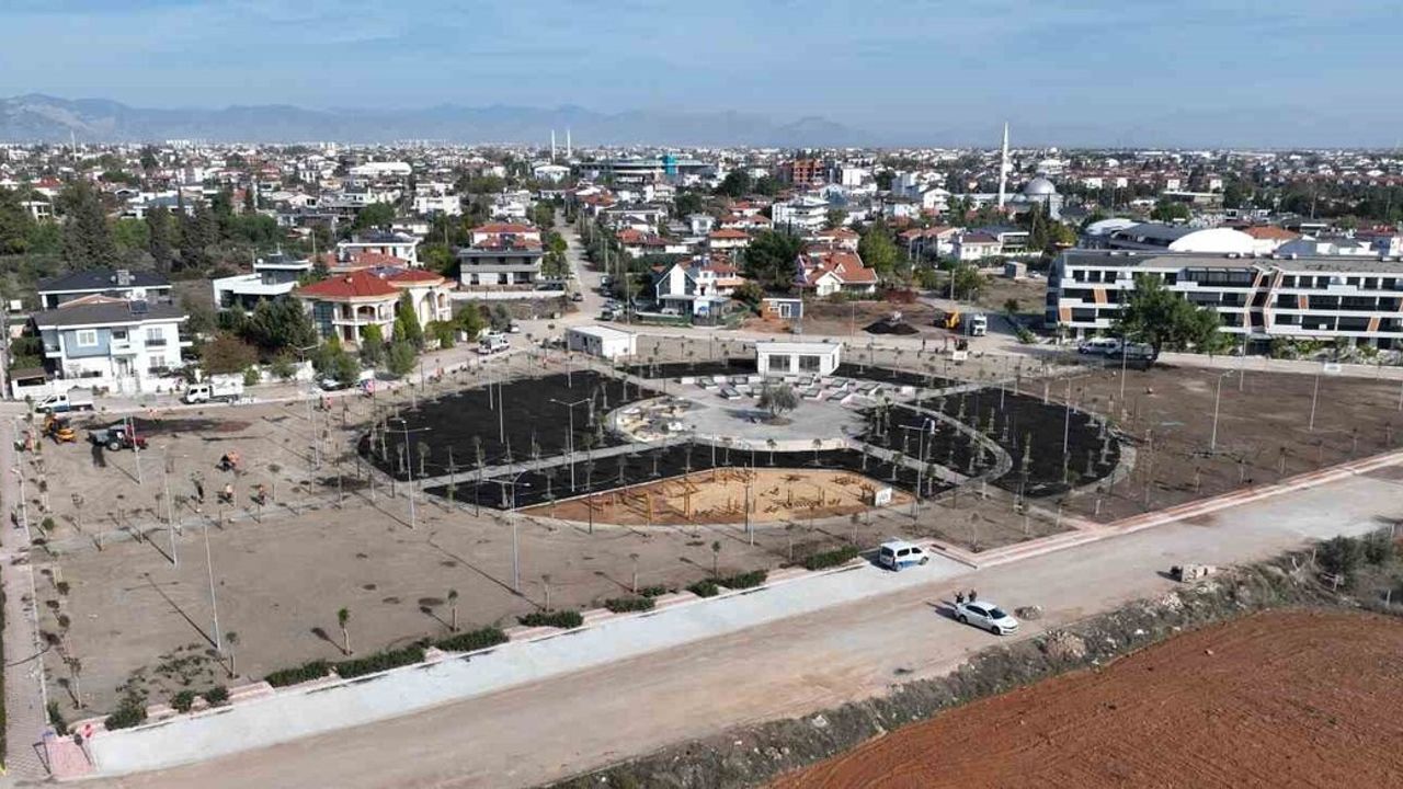Büyükşehir’den Döşemealtı’na 14 bin m² Cittaslow uyumlu park