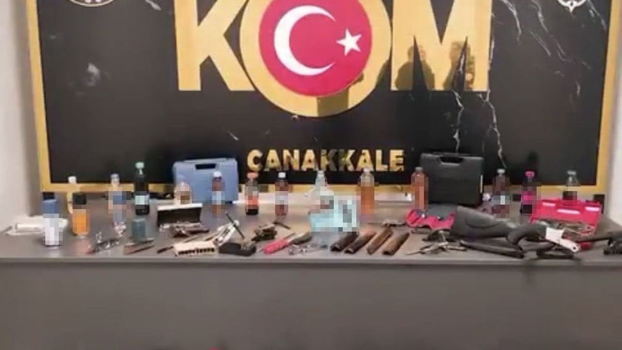 Çanakkale’de düzenlenen kaçakçılık operasyonunda 3 tutuklama