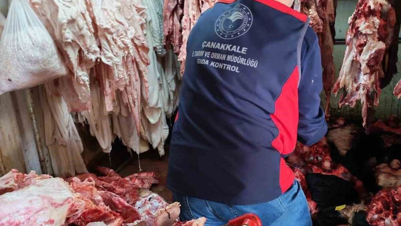 Çanakkale’de gıda denetimlerinde 1 milyon 800 bin 249 TL ceza