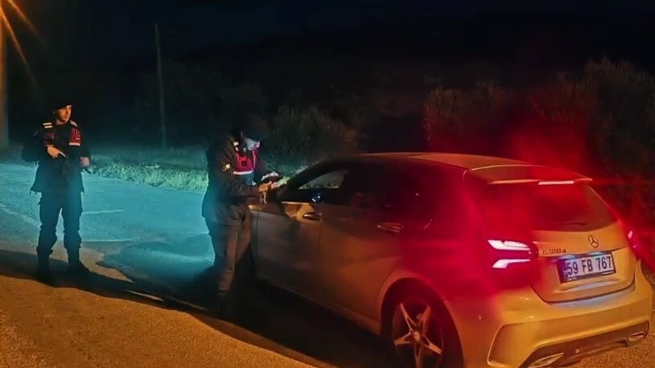 Çanakkale'de 'Türkiye Güven ve Huzur Uygulaması' kapsamında geniş denetim