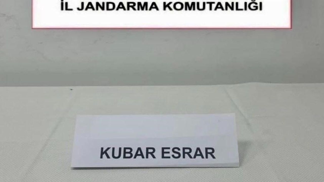 Çanakkale'de uyuşturucu operasyonu: 1 tutuklama