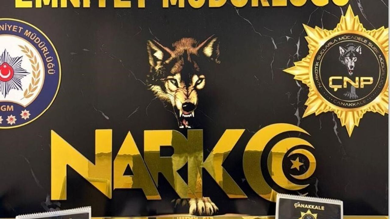 Çanakkale’de uyuşturucu operasyonu: 10 kilogram hammadde ve 6 milyon TL değerinde ele geçirme