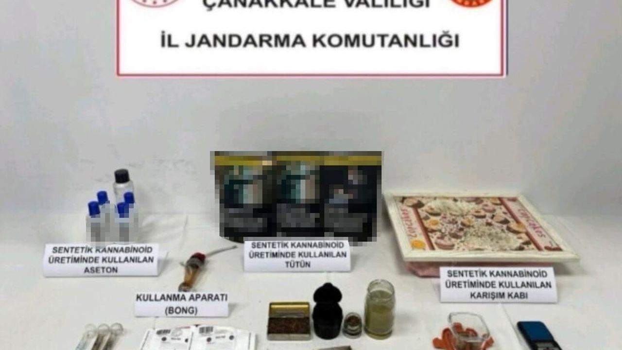 Çanakkale'de uyuşturucu operasyonu: 11 gözaltı, 1 tutuklama