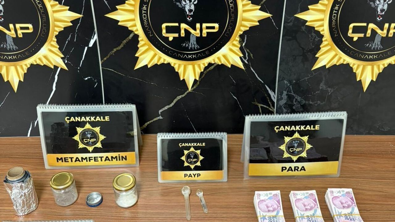 Çanakkale'de uyuşturucu operasyonu: 3 kişi tutuklandı
