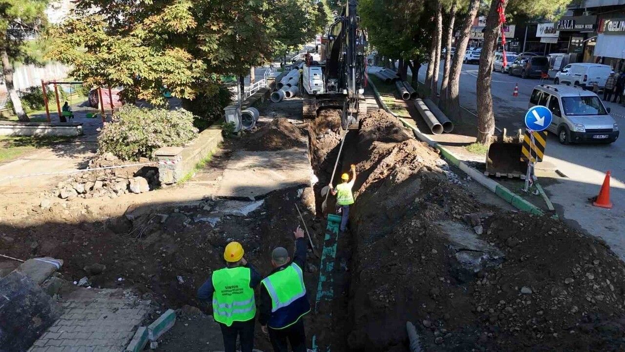 Çarşamba'da altyapı seferberliği: SASKİ hatları yeniliyor