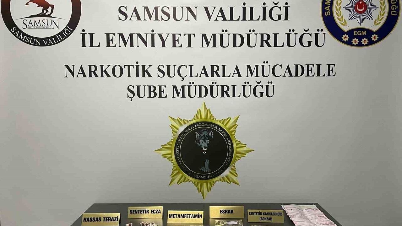 Çarşamba'da Uyuşturucu Operasyonu: 1 Kişi Tutuklandı