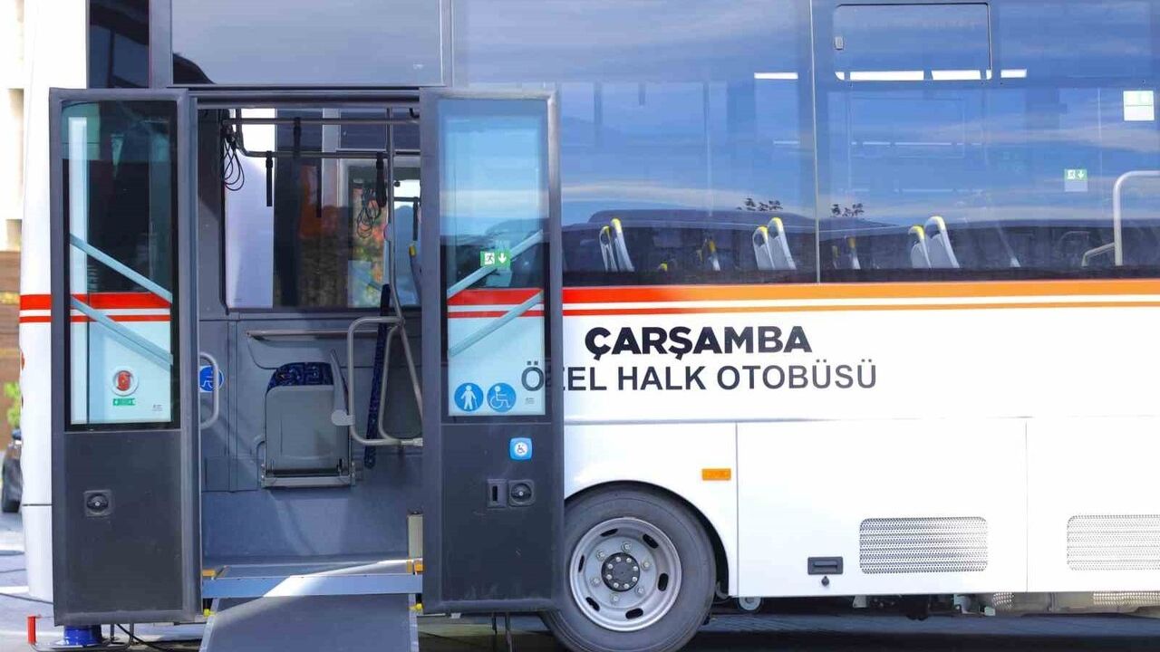 Çarşamba Otobüslerinde SAMKART Dönemi Başlıyor