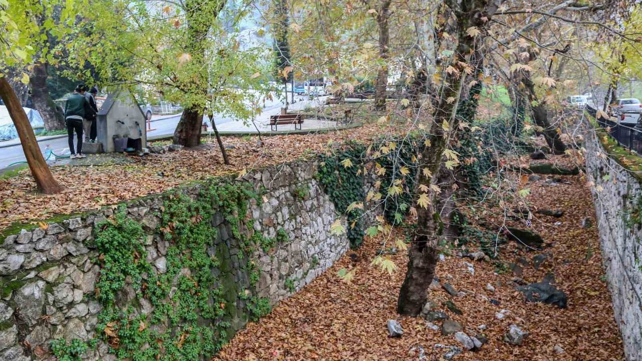 Çaybaşı Deresi'nde kartpostallık görüntüler