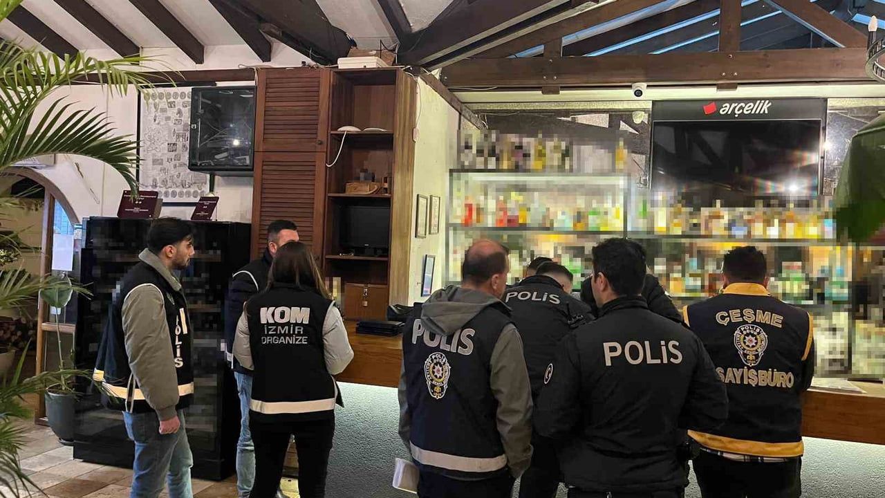 Çeşme’de yılbaşı öncesi eğlence mekanlarına kapsamlı denetim