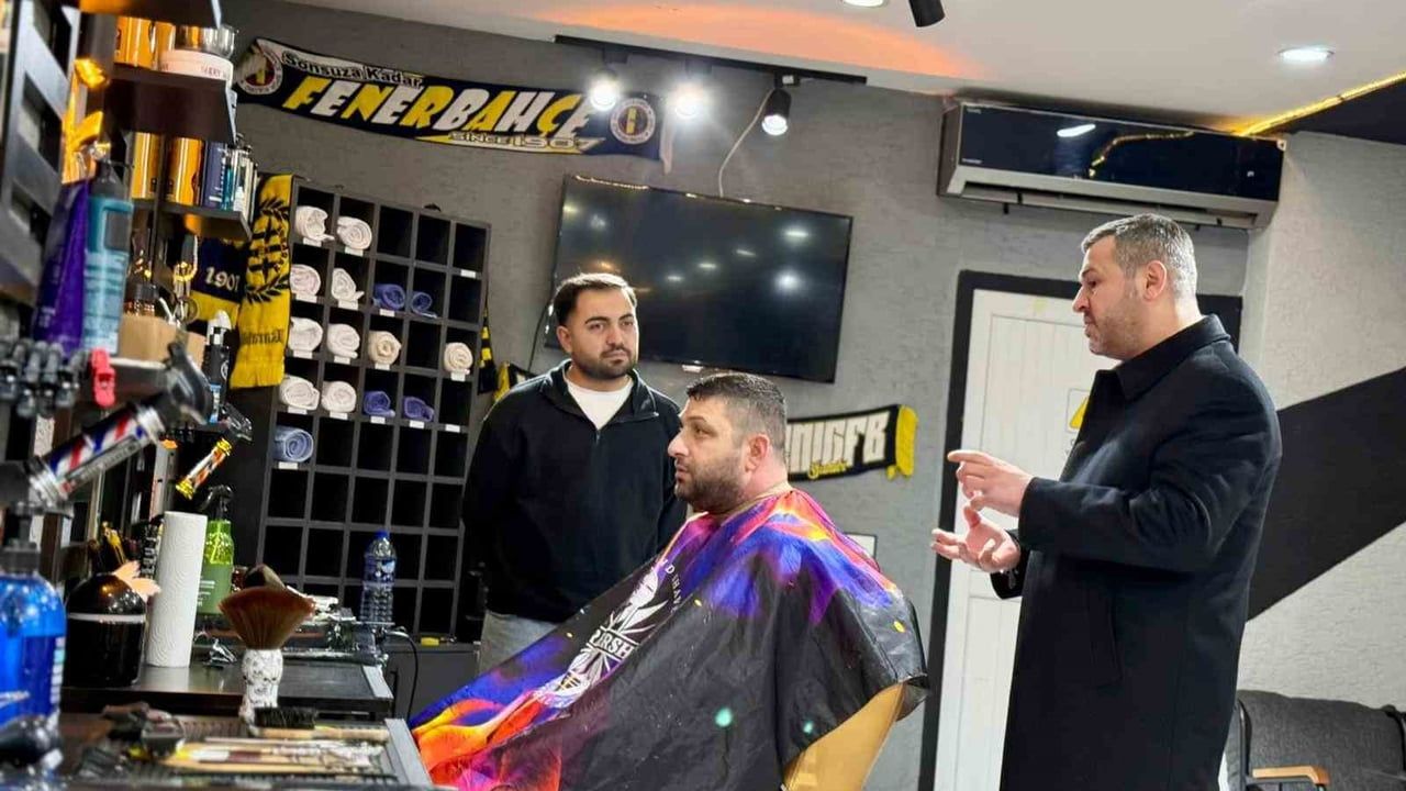 Çetinkaya 100. Yıl Mahallesi esnafının taleplerini dinledi