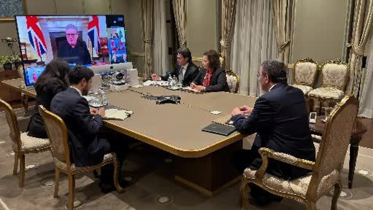 Cevdet Yılmaz Cumhurbaşkanı Erdoğan’ı Temsil Ederek Gönüllüler Koalisyonu Zirvesi’ne Katıldı