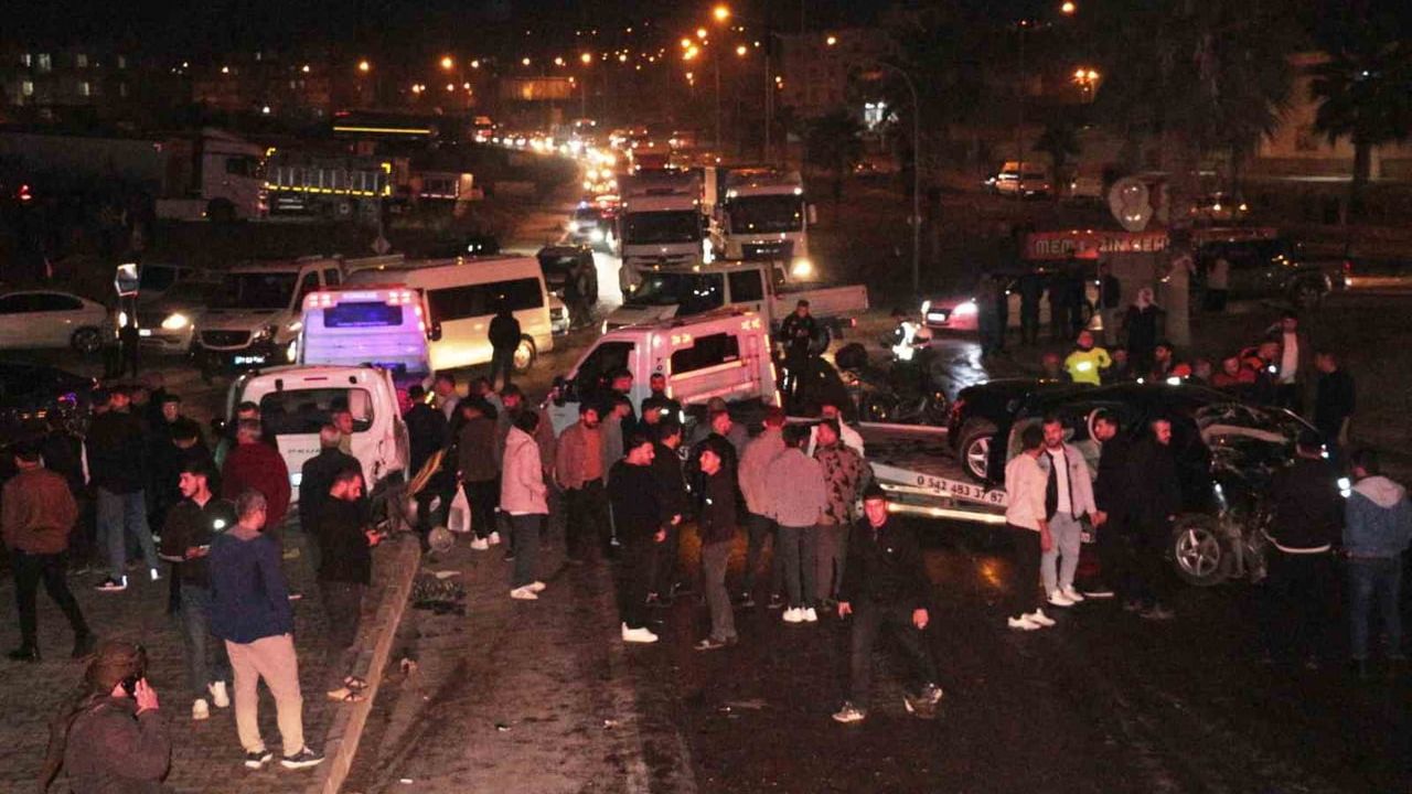 Cizre'de vinç kazasının güvenlik kamerası görüntüleri: Sürücü araçtan atladı