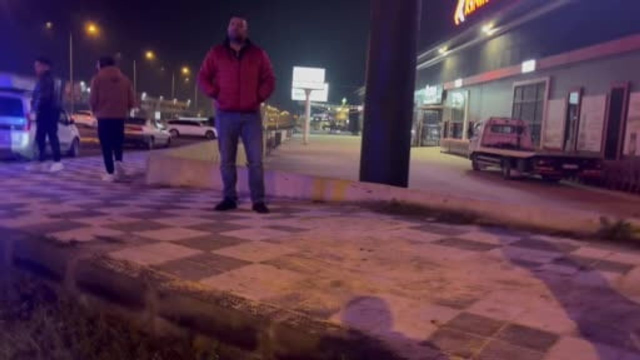 Çorlu'da alkollü sürücünün polise sarılma girişimi tebessüm ettirdi