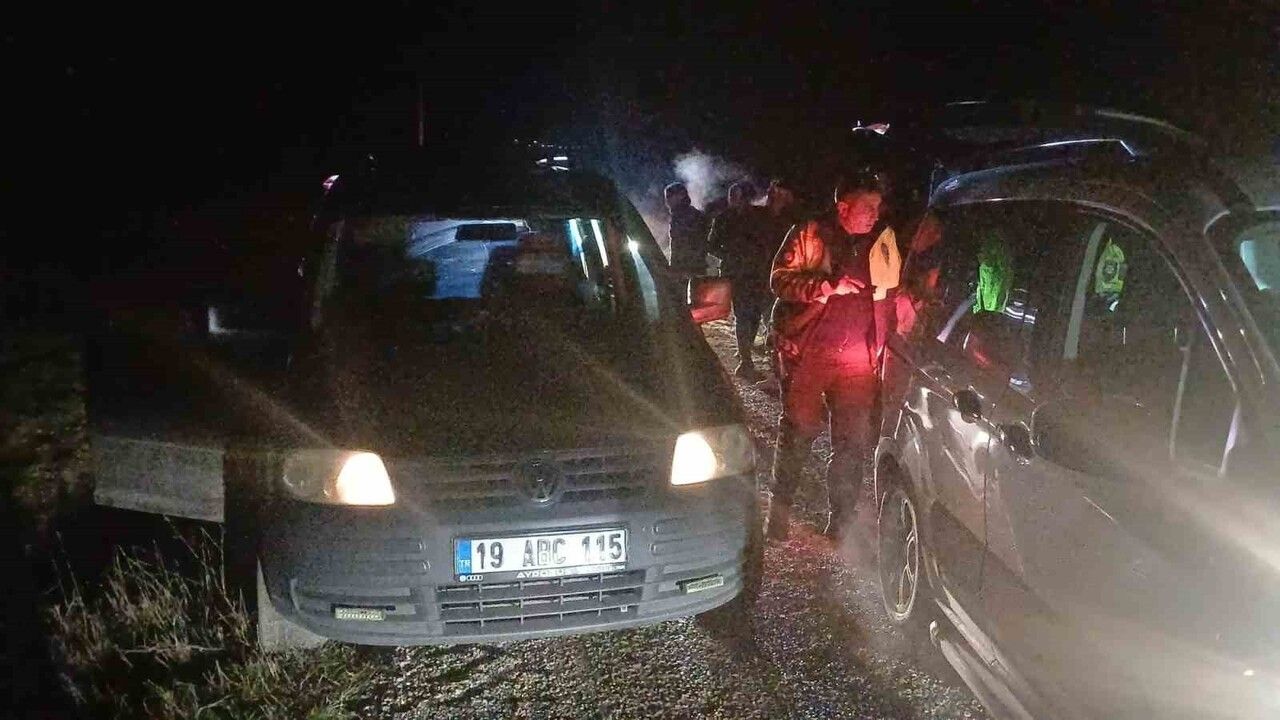 Çorum'da 'dur' ihtarına uymayan alkollü sürücü yakalandı