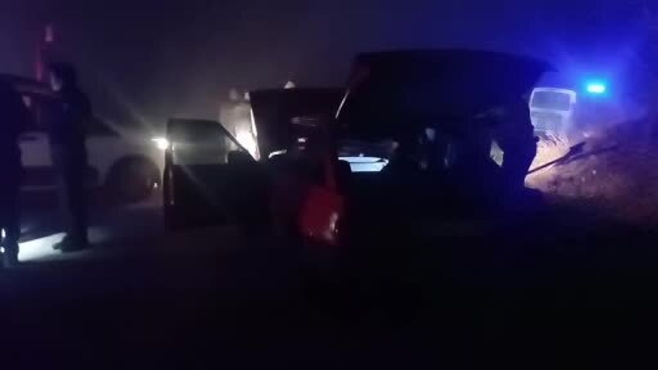 Çorum'da sahte plakalı araç PTS uyarısıyla durduruldu