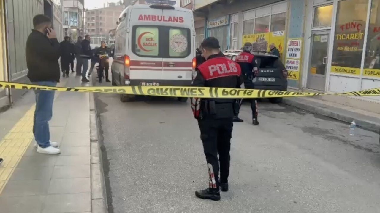 Çorum'da silahlı kavga: 1 kişi yaralandı