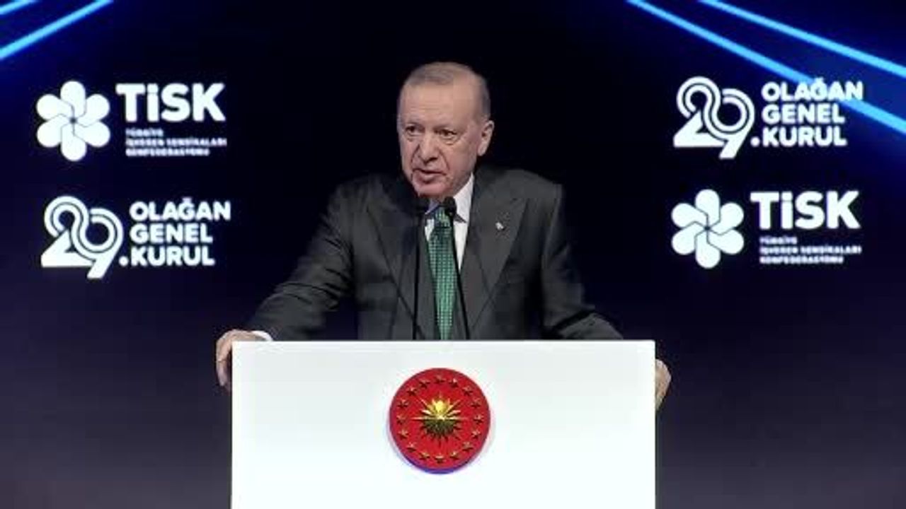 Cumhurbaşkanı Erdoğan: Enflasyonda nihai hedef tek haneli oranlar