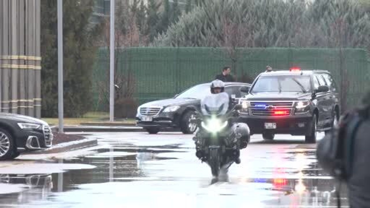 Cumhurbaşkanı Erdoğan Türkmenistan'a gitti