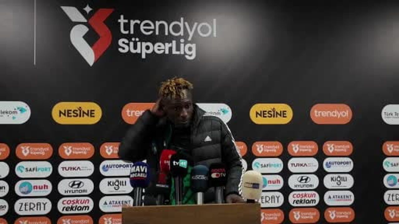 Daniel Agyei: Yılı galibiyetle kapatmak güzel