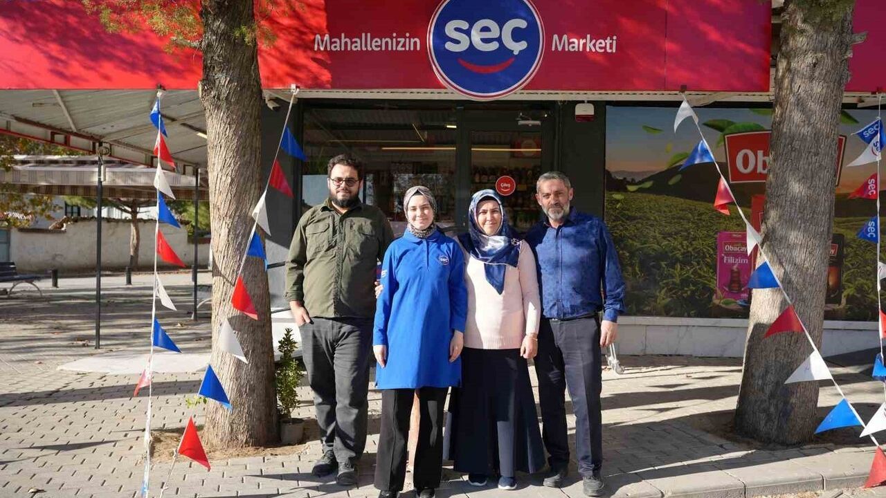 Denizli'de anne ve kızın hayali Seç Market ile gerçeğe dönüştü