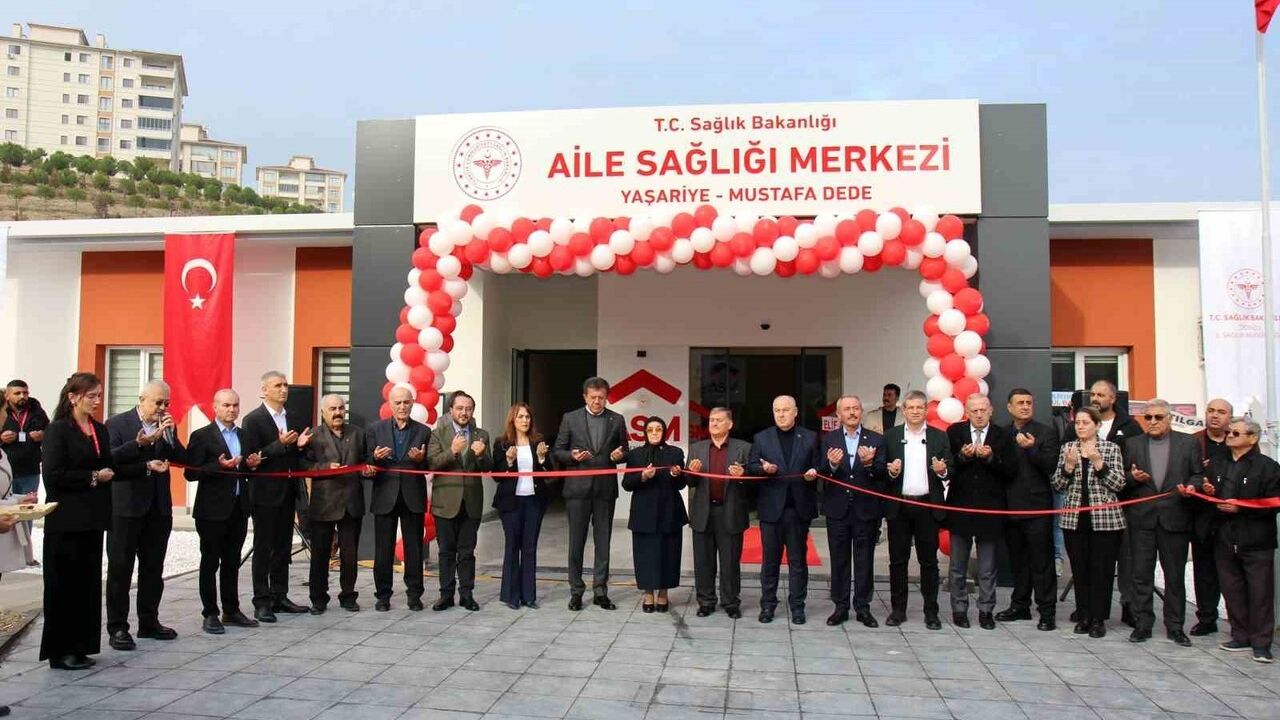 Denizli’ye Yeni Yaşariye-Mustafa Dede Aile Sağlığı Merkezi Hizmete Açıldı